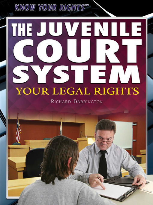 Title details for The Juvenile Court System by Richard Barrington - Available